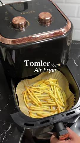 Cook delicious foods with less oil using this Tomler Air Fryer 🧑‍🍳🍳 #airfryer #tomlerairfryer #nonstickelectricfryer #cooking #kitchenappliance