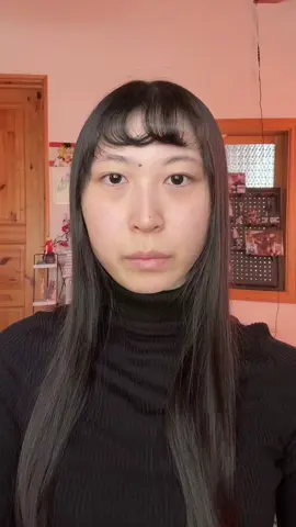 また前髪変って言われてしまう #メイク 
