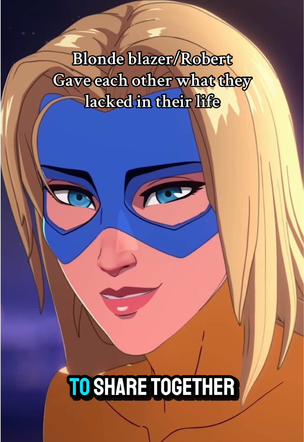 Mandy / blonde blazer and Robert share multiple similarities. Two people who are humans first with a “suit” that gives them power. They share the choice of being a hero even when their suit is not in their grasp, even when that is not an option. They are all someone living up to their legacy. Robert Robertson trying to live up to his father and grandfathers legacy of being Mechaman and Mandy trying to live up to being blonde blazer. They also lack emotional reassurance one for being who they really are at their core and the other the comfort when going through something rough. This is where the romance meet. They can also be great friends. Their connection is wonderful to explore. If you like blonde blazer what are your thoughts? I really like her character #dispatch #dispatchgame #blondeblazer #dispatchblondeblazer #TikTokJourneyContest Robert Robertson/blonde blazer. Mechablazer 