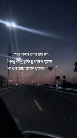 🖤 “সব কথা বলা হয় না, কিছু অনুভূতি চুপচাপ বুকে পাথর হয়ে জমে থাকে।” 🖤#foryou #foryoupage #trending #your_#sujon09  