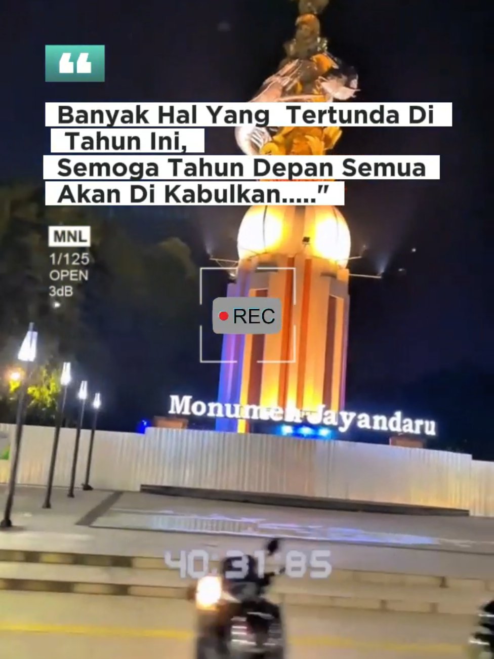 Tahun ini Mengajarkan Sabar, Semoga Tahun Depan Mengajarkan Bahagia. #CapCut #motivasi #muhasabahdiri #quetes 