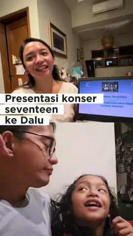 Menurut aku sih presentasi ke bocah nih lebih susah ya dibanding presentasi ke bapaknya. Karena harus nyari kalimat-kalimat yang mudah dipahami anak kecil 😭😭#seventeen #carat #seventeenconcert #CapCut 