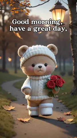 Autumn Teddy of Love🧸🍁✨ #autumn #cute #teddy #pixarstyle #foryoupage