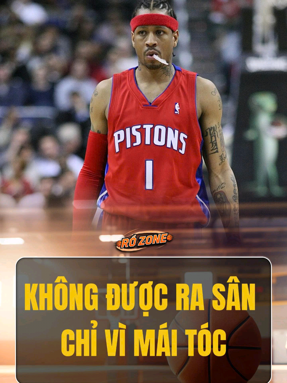 Allen Iverson cắt mái tóc bím huyền thoại vì một năm “bị thiếu tôn trọng trắng trợn” 😳 Không cho số áo, ghế dự bị và cú shock không ai ngờ… #alleniverson #NBA #bongro