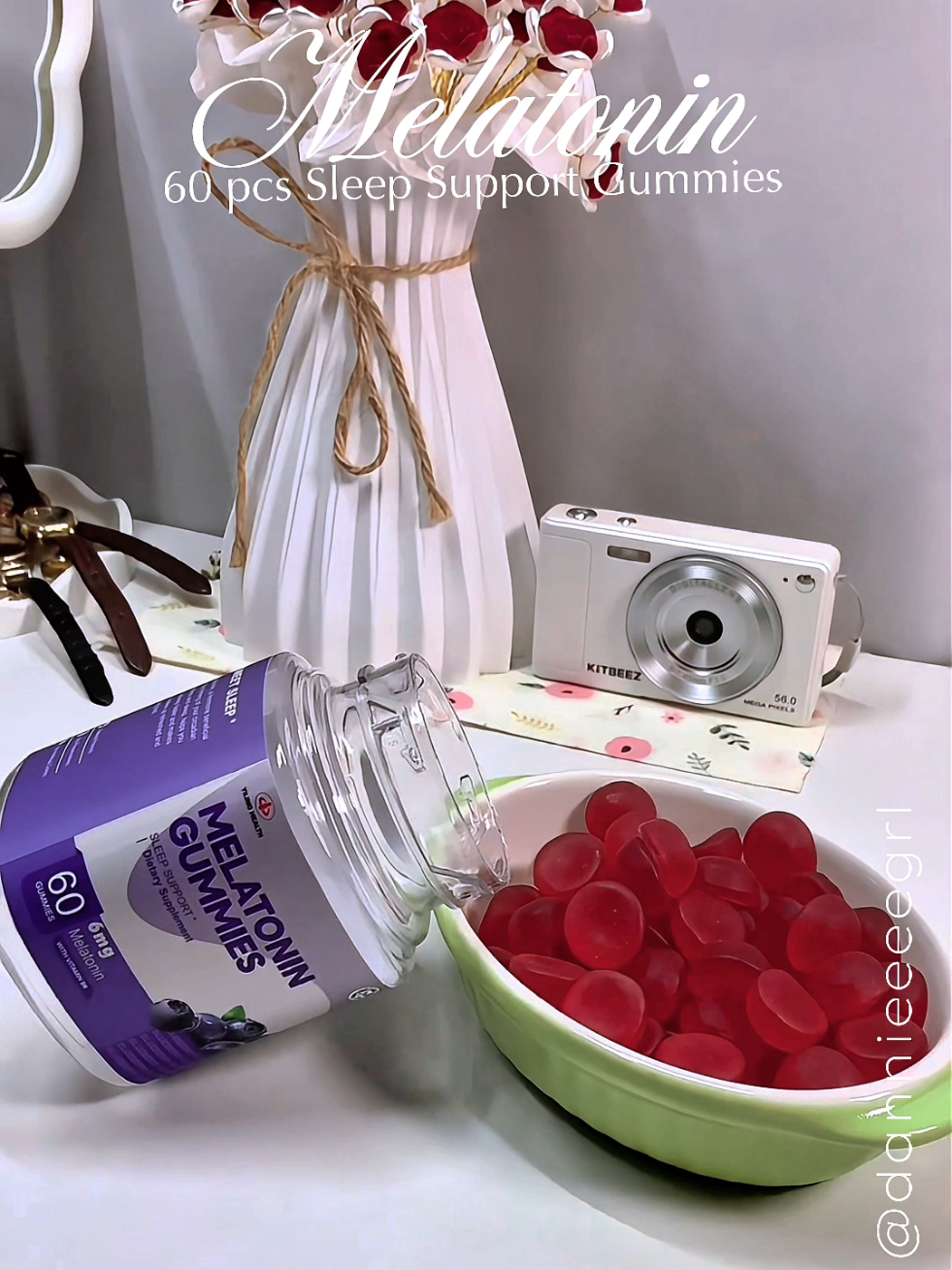 Having a hard time getting sleep? Try this Melatonin Gummies to help you sleep. #melatonin #melatoningummies #gummies #yilingmelatonin #melatoningummiesforsleep 