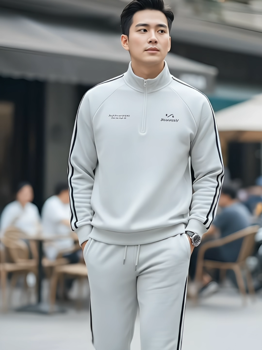 Bộ Quần Áo Nỉ Nam ATHEAN Thu Đồng chất nỉ 2 da dày dặn.#thoitrang #thoitrangnam #boquanaonam #setbonam #xuhuong 