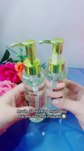 Body oil dưỡng da nè mấy bà #xuhuongtiktok #bodyoil 