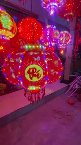 ĐÈN VIP chữ Phúc 8D #xuhuong #denlongdien #denledtrangtritet #dienmayquanghoa37  