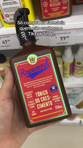 Alguém ainda compra essas coisas na farmácia? #TikTokShopBlackFridayBR #tiktokshop #tonicocapilar #tonicorapunzel #crescimentocapilar 