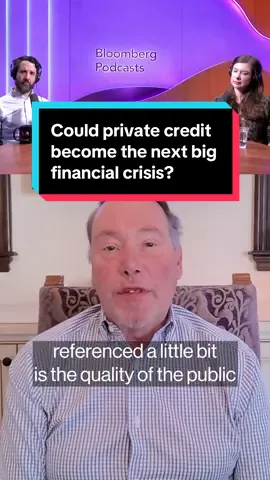 #Stocks are overpriced. #Bonds are overpriced. And private assets are a powder keg. This is the view of Jeffrey Gundlach, the founder and CEO of DoubleLine Capital. Gundlach joins Joe Weisenthal and Tracy Alloway on the Odd Lots podcast to discuss how #privatecredit is showing signs of trouble. #finance #markets 