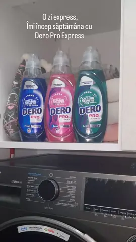 DERO PRO EXPRESS este creat special pentru a face față provocărilor zilnice ale hainelor tale. Dacă este vorba despre haine care nu sunt extrem de murdare, dar care au nevoie de o curățare rapidă și eficientă, acest detergent are puterea de a curăța chiar și în cele mai scurte cicluri de spălare. @dero.romania  @BUZZStore  #BUZZ_DeroProExpress2 #DeroProExpress #trăieștiexpressspeliexpress  #fyp #live 