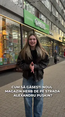 📍 Descoperiți noul magazin HERB de pe Alexandru Pușkin 22! Suntem acum chiar în centrul orașului, într-un spațiu modern și plin de energie pozitivă, unde găsiți toate brandurile dumneavoastră preferate de îngrijire și wellness: 🌿 Suplimente premium pentru imunitate, energie și sănătate 💆‍♀️ Cosmetică, skincare, SPF-uri, măști și seruri 🍃 Produse naturale pentru detox și echilibru 💚 Recomandări personalizate de la consultanții noștri Vă așteptăm să ne vizitați la noua locație HERB.md — strada Alexandru Pușkin 22