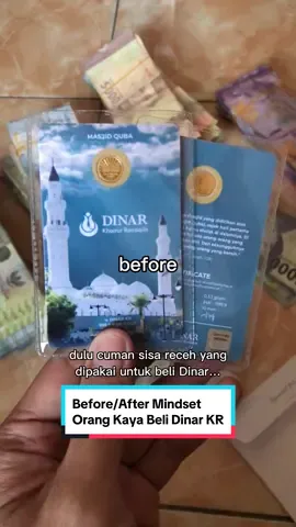 Semua hal besar dimulai dari yg kecil-kecil dulu… 😊 Siapa yang sekarang gini juga??? Begitu punya duit berapapun langsung buru-buru amankan dgn beli Dinar KR 🤣 Tag temen kalian yg masih gak yakin nabung dinar! #emas #logammulia #dinarkhoirurrooziqiin #antam #emasdinarkr 