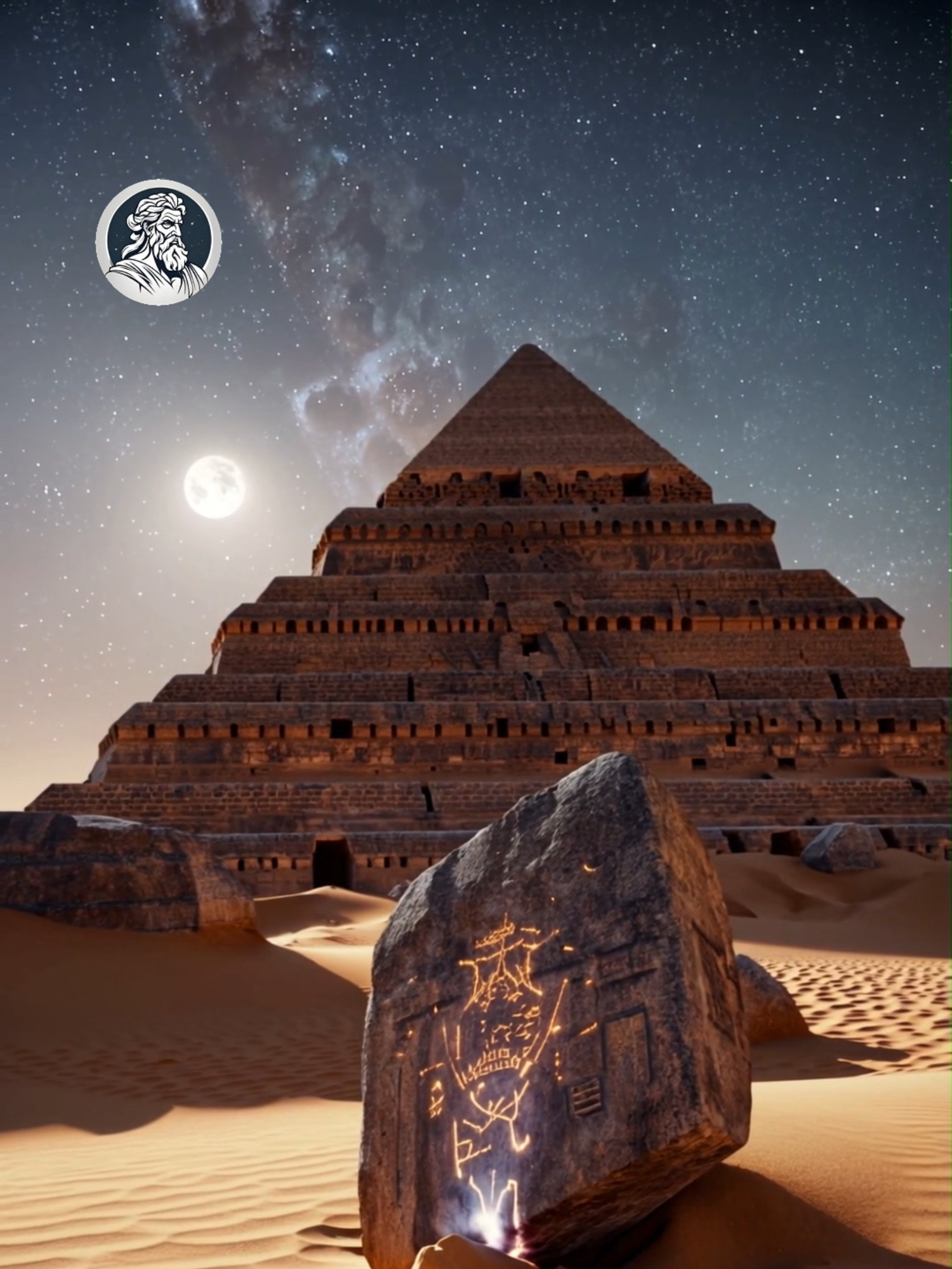 HOW THE PYRAMIDS WERE MADE #cadamitologia #fyp #ai #giants #egypt #desert #pyramids #alien