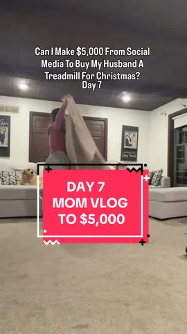 Vlogging my evening routine until I reach $5,000 via social media money (UGC/influencing) to purchase a @nordictrack treadmill for my husband.  We’re on the right track and I’m so excited you’re here watching this series! If you have questions on how I do this, ask away!  Let’s see if I can hit my goal before Christmas! 🎄 #series #motherhood #family #momvlog #Vlog      