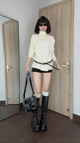 Sắm áo len thui #lynh2512 #leyenlinhlinh #fyp #myoutfit #muadong 