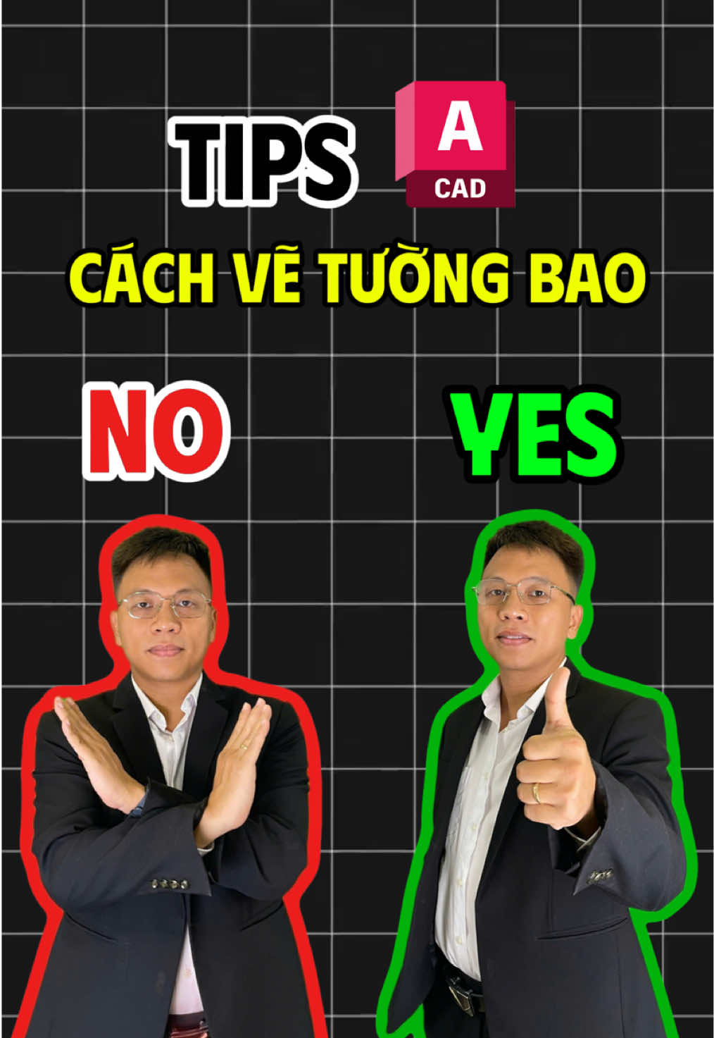 Tips Autocad - Cách vẽ tường bao siêu nhanh #kysuxaydung #sinhvienxaydung #doancaoson #autocad #ecomzacademy 