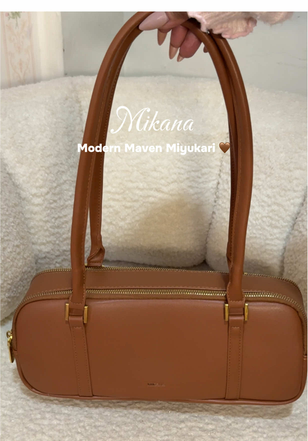 “Your new brown obsession starts here! 🤎✨” #mikana #brownbag #bagsforwomen #mikanabags #leatherbag 