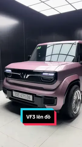 Độ xe cho vợ cỡ này 🫣 Gói nâng cấp từ trong ra ngoài cho VF3 hồng tím cực chất mời ae tham khảo  #vf3 #quocduongauto #doxechuyennghiep 