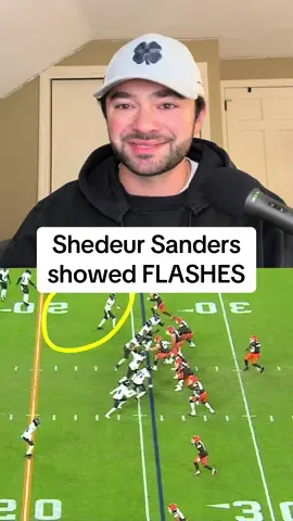 Shedeur Sanders was much better than his stat line will suggest #nfl #football #clevelandbrowns #browns #fyp 