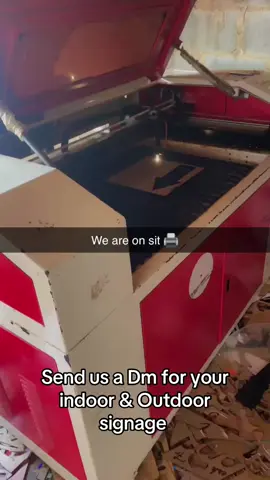 Send us a Dm for your indoor & Outdoor signage 08105661210 #lasercutting #ocreativitygalleryartworldandprint #fyp #ibadan #signage 