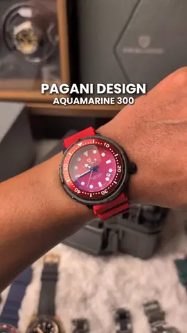 Jam scuba diving dari pagani design gais. bukan takat selam laut, selam bundle pun boleh ! #PaganiDesign #Aquamarine300 #ScubaDiving #PADI 