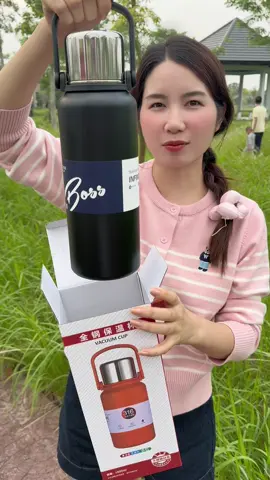 Bình giữ nhiệt nóng lạnh có cốc uống tiện lợi