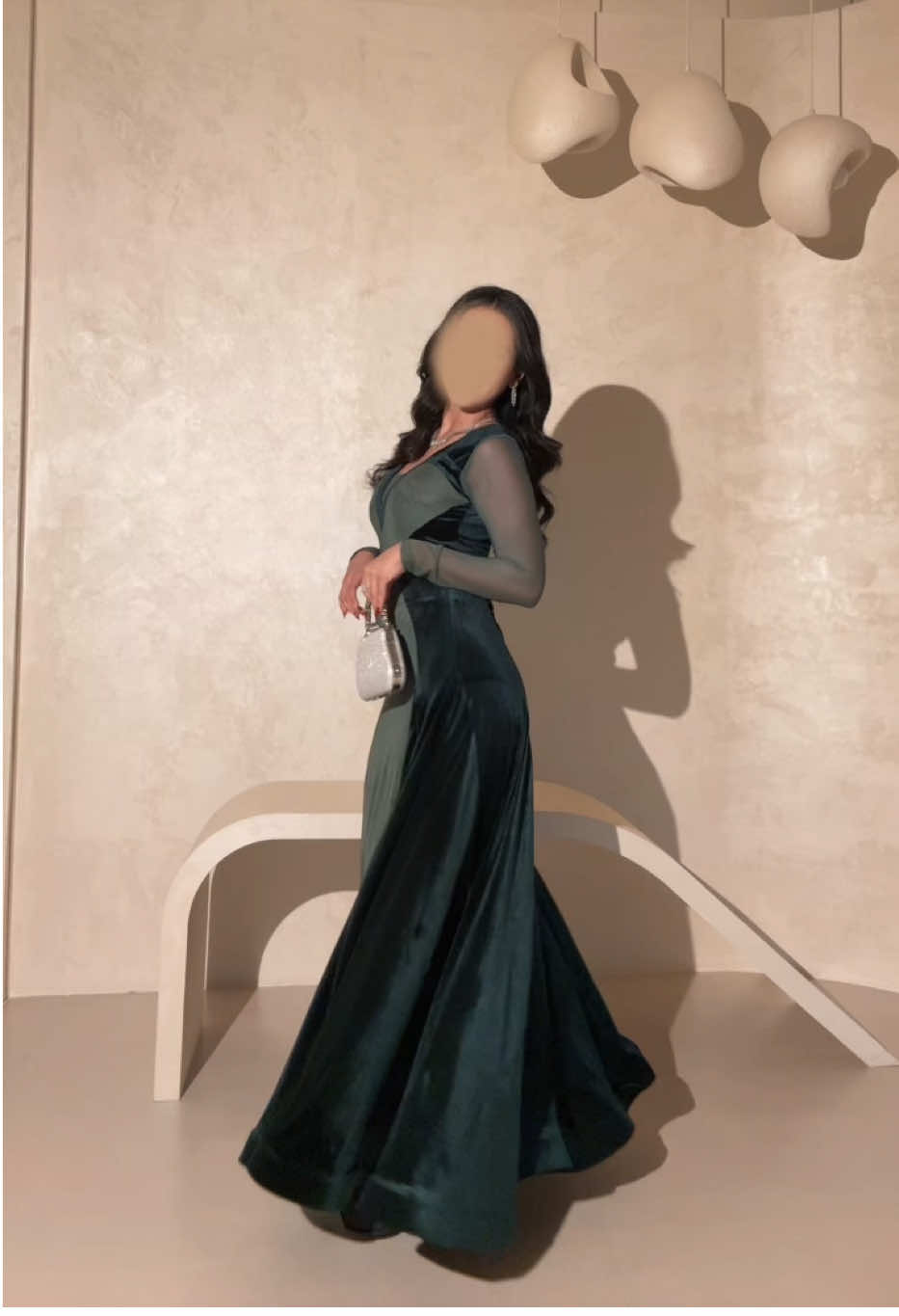 فستاني مخملي من موقع مليحة @مليحة | Mleha 