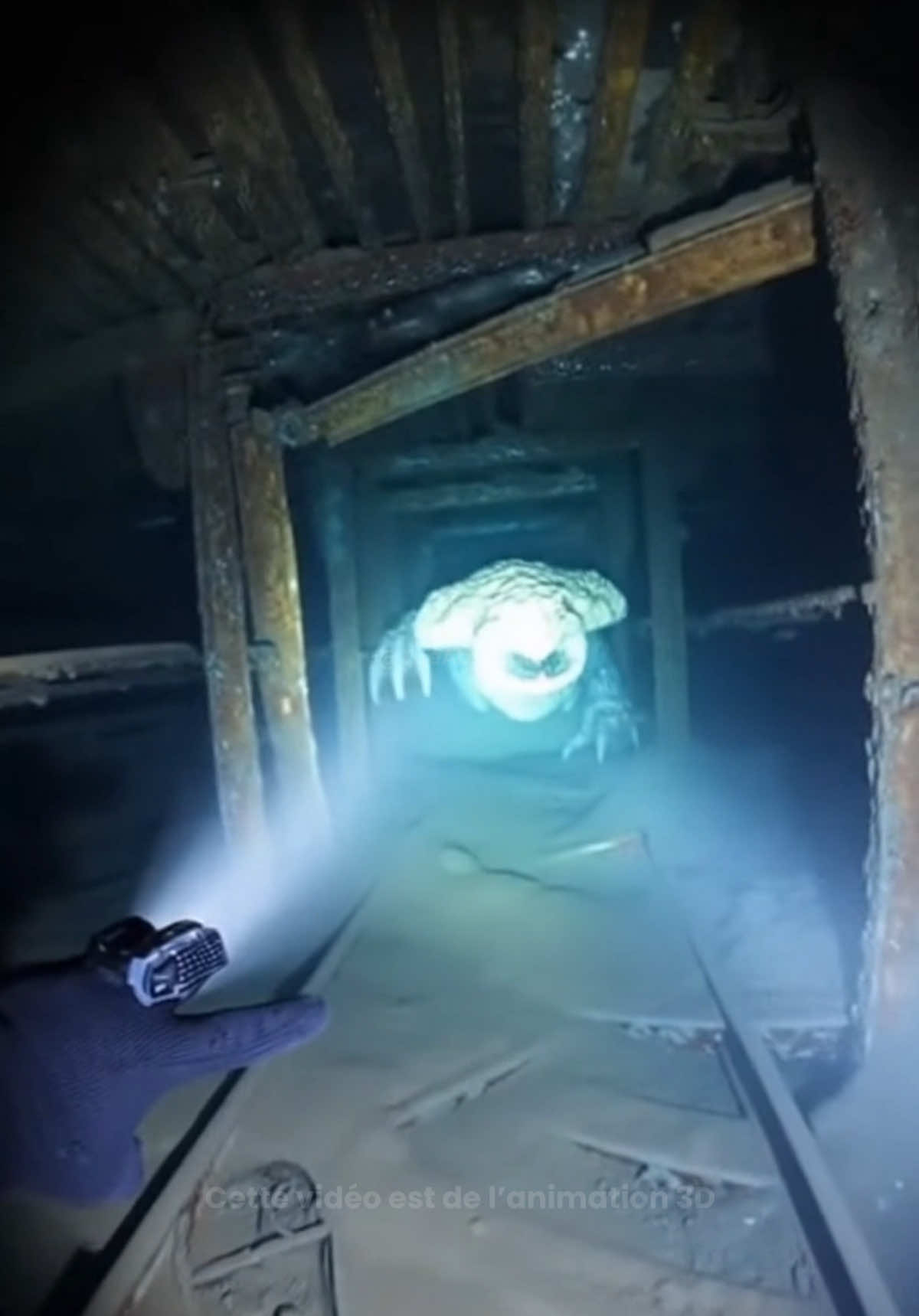 Un cauchemar ? | Parti 19 | Cette vidéo est de l’animation 3D #thalassophobia #deepsea #ocean #fyp #horreur 