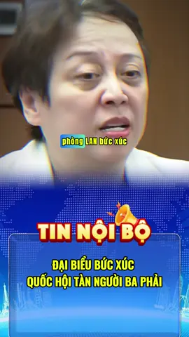 Đại biểu bức xúc#quochoi #tinnoibat #daibieuquochoi #thoisu 