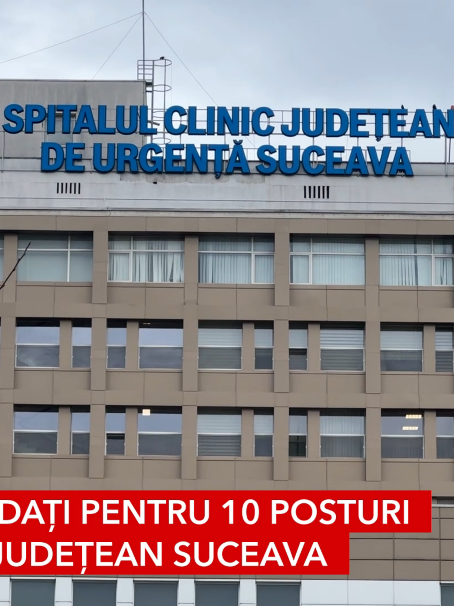 Interesul pentru zece posturi de asistent medical scoase la concurs de Spitalul Județean Suceava este ridicat: 36 de candidați au intrat în competiție, toate dosarele au fost admise, iar la unele secții lupta pentru un singur loc devine strânsă.
