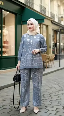 One Set Lusiana Rayon Premium #oneset #onesetrayon #setelanwanita 