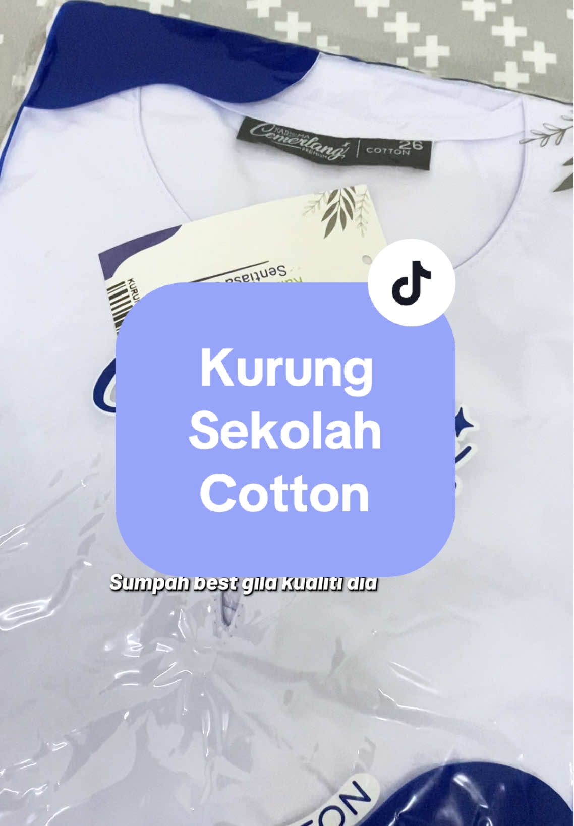 Nampak hari tu kt rumah hitam ramai yang suggest brand ni. Wajib try! Memang best kualiti dia. #uniformsekolah #bajukurungsekolah #bajukurungcotton #bajusekolahcottton 