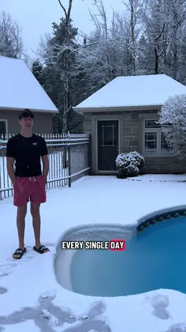 That was cold 😂 #coldplunge #discipline 