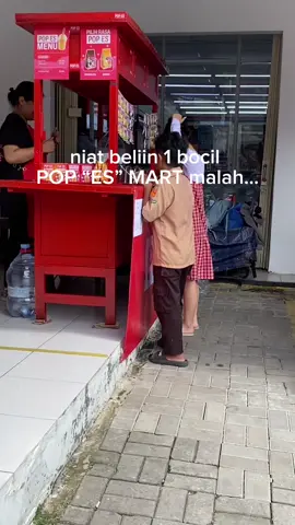 berbagi itu indah ☺️ #popmartes #bocilbelipopice #viral