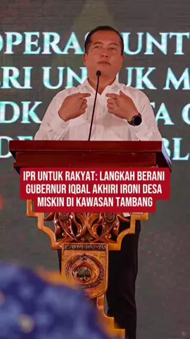 𝗜𝗣𝗥 𝘂𝗻𝘁𝘂𝗸 𝗥𝗮𝗸𝘆𝗮𝘁‼️𝗟𝗮𝗻𝗴𝗸𝗮𝗵 𝗕𝗲𝗿𝗮𝗻𝗶 𝗚𝘂𝗯𝗲𝗿𝗻𝘂𝗿 𝗜𝗾𝗯𝗮𝗹 𝗔𝗸𝗵𝗶𝗿𝗶 𝗜𝗿𝗼𝗻𝗶 𝗗𝗲𝘀𝗮 𝗠𝗶𝘀𝗸𝗶𝗻 𝗱𝗶 𝗞𝗮𝘄𝗮𝘀𝗮𝗻 𝗧𝗮𝗺𝗯𝗮𝗻𝗴 ‎ ‎#GubernurIqbal #IPRUntukRakyat #TambangBeradab #ntbmakmurmendunia 