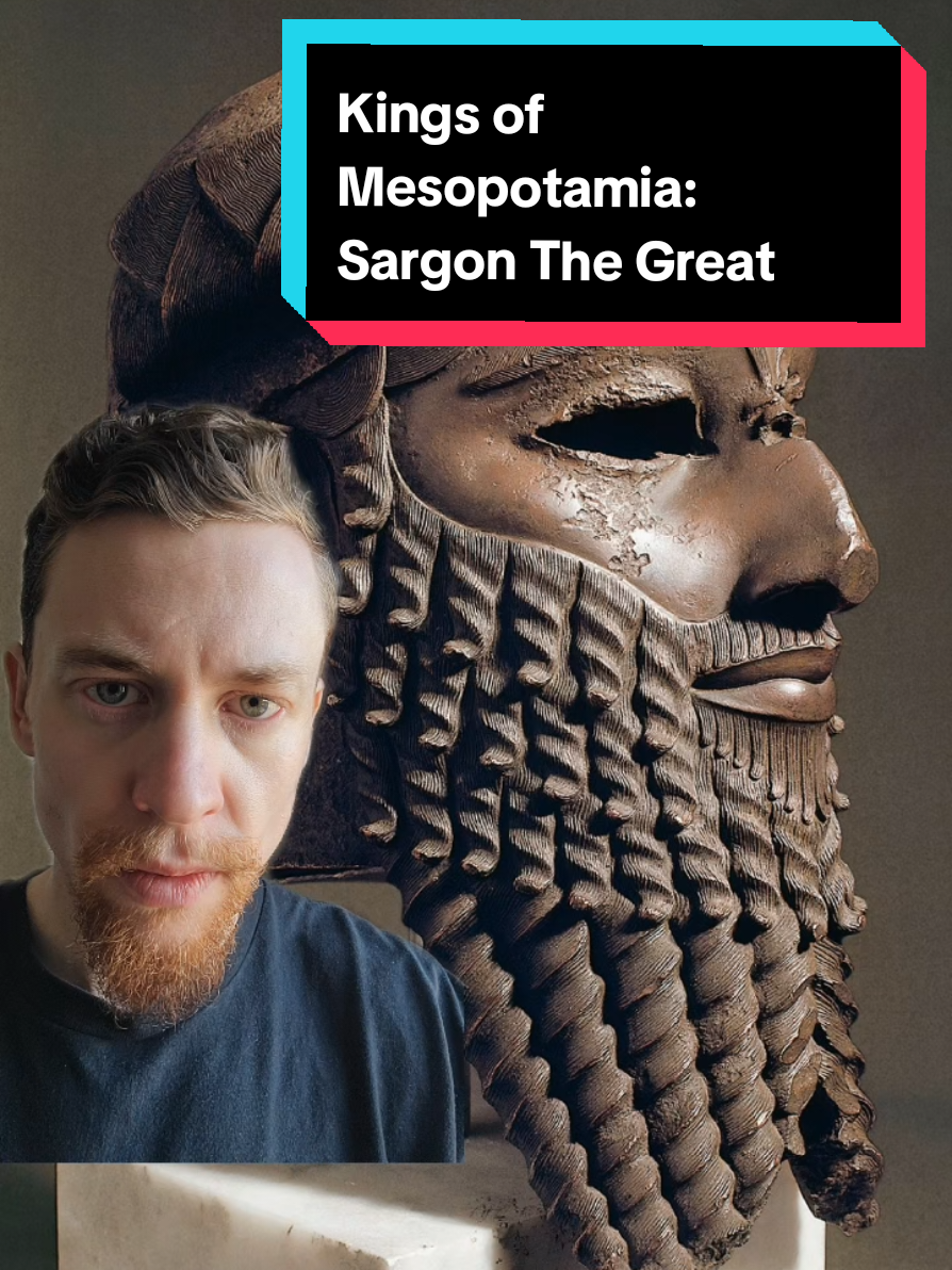 welcome to the kings of Mesopotamia part 2! Today, we're talking about Sargon the great!  #sumerian #mesopotamia #historytok #MythTok #fyp 
