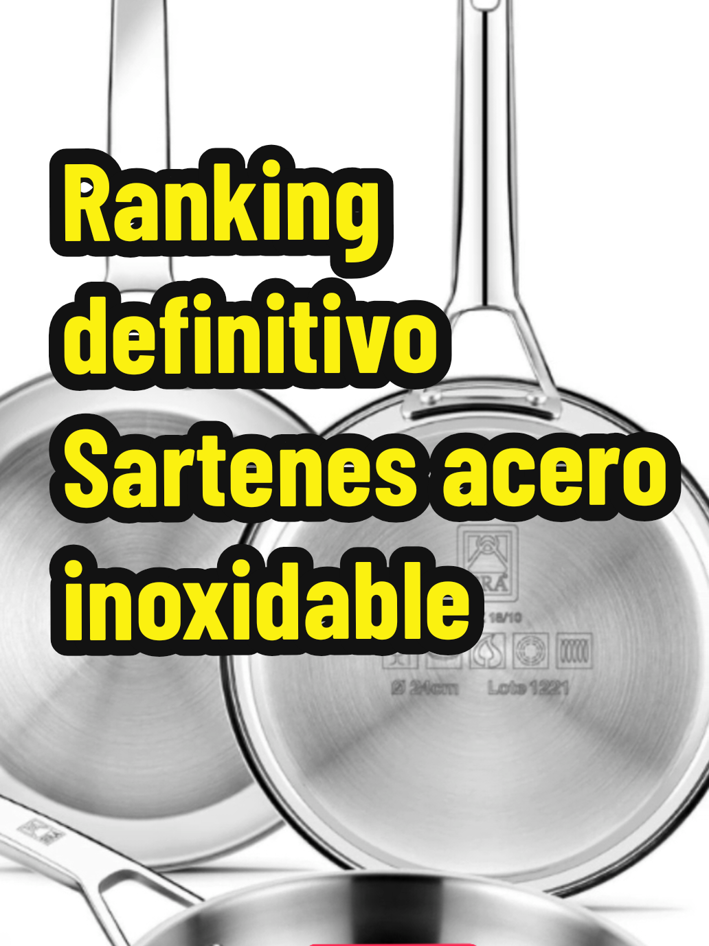 Ranking definitivo de sartenes de acero inoxidable. #tipsdecocina #trucosdecocina #utensiliosdecocina #sartenes 