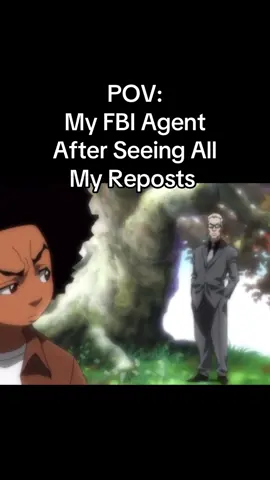 #pov #hueyfreeman #boondocks #fbiagent #virall @BlazingAuraClips @RadioEnvy 
