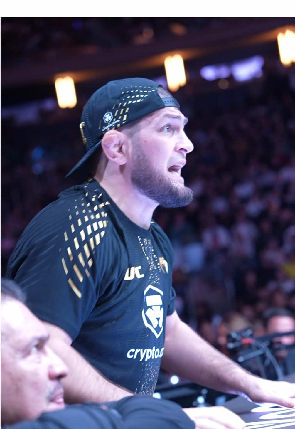 Финал боя, эмоции на пределе! #UFC322 #UFC #khabib #islammakhachev 