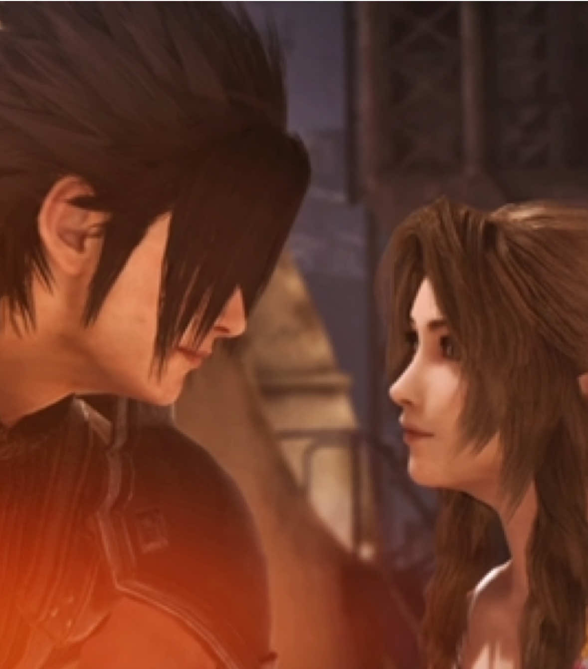 I…wanted to stay…💔 #zerith #zackfair #crisiscore #finalfantasy7 #aerithgainsborough 