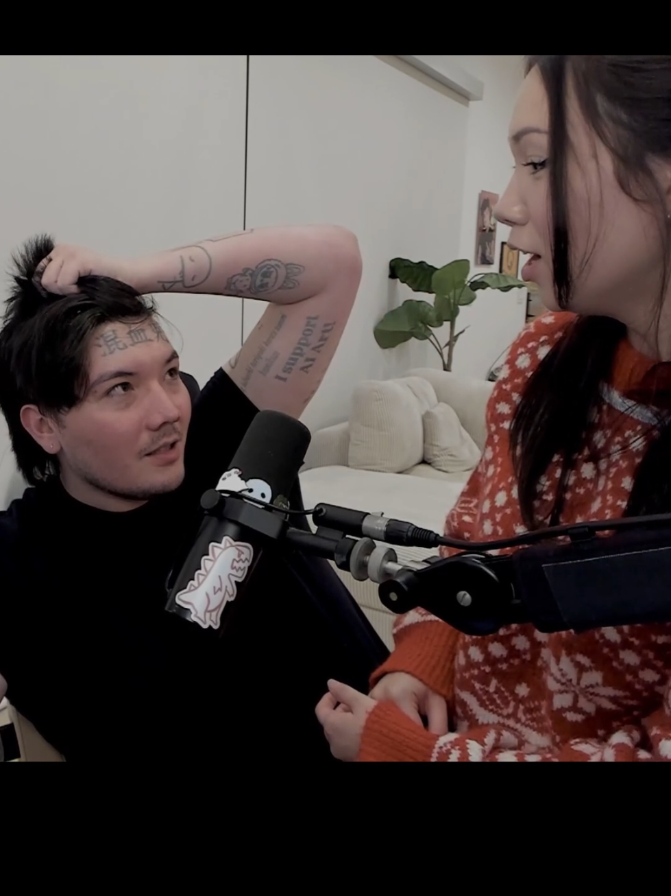 I let twitch chat design my new tattoos #masayoshi #quarterjade 