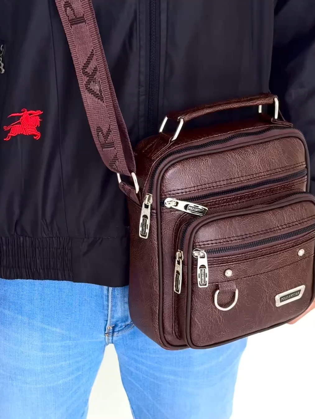 Tas Terlaris dari POLO AMSTAR Bahan kulit PU Premium#fashionweek #fypdong #Taskeren #tasselempang #TASPRIA #fyp #slingbag