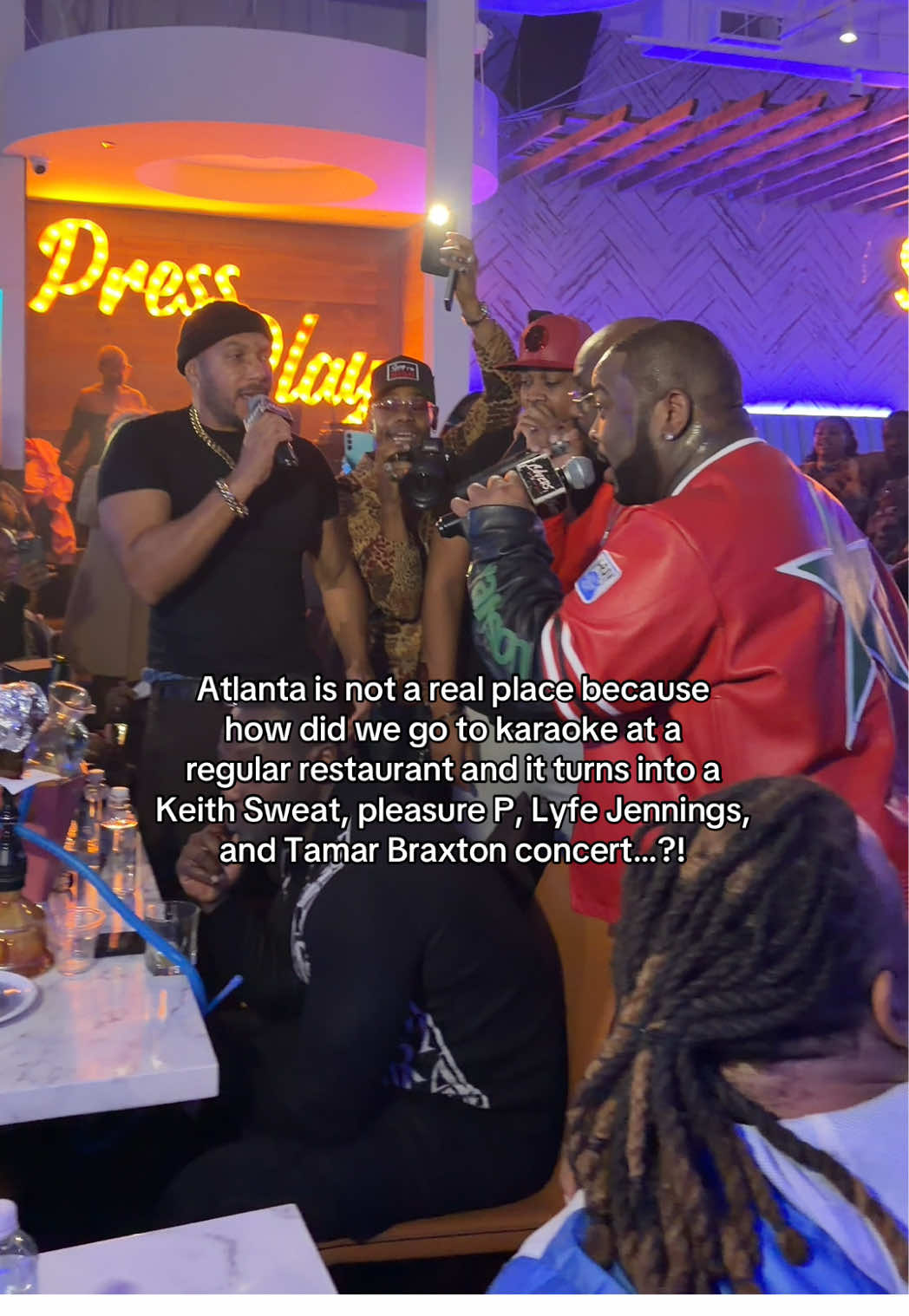 Just Hooting and Hollering😂 This is just a normal night in Atlanta for real… lol