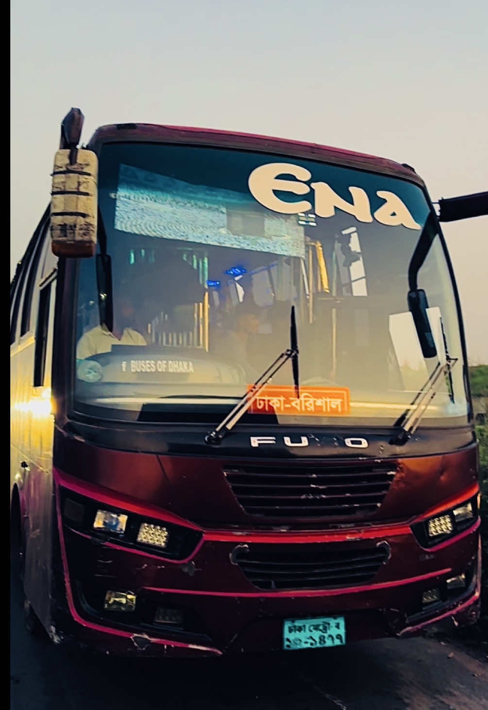 বুলেট গতিতে চলা এনা পরিবহন কার কার পছন্দের ব্যনার#foryou #foryoupage #bdbuslover🇧🇩 #enatransport #fyp 