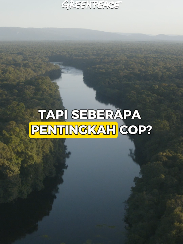 Seberapa penting COP dan apa saja dampak yang sudah diberikan? Selengkapnya boleh baca di https://www.greenpeace.org/indonesia/cerita/65399/5-hal-yang-perlu-kamu-tahu-tentang-cop/ #greenpeaceid #COP30 
