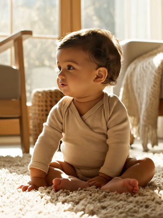 Primeira interação bebê e cachorrinho #pets #petsfofos #cachorros