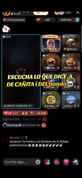 #LIVEIncentiveProgram #LIVEStory #PaidPartnership escucha lo que dice A de cañita y del panda #paratiiiiiiiiiiiiiiiiiiiiii #foryou 