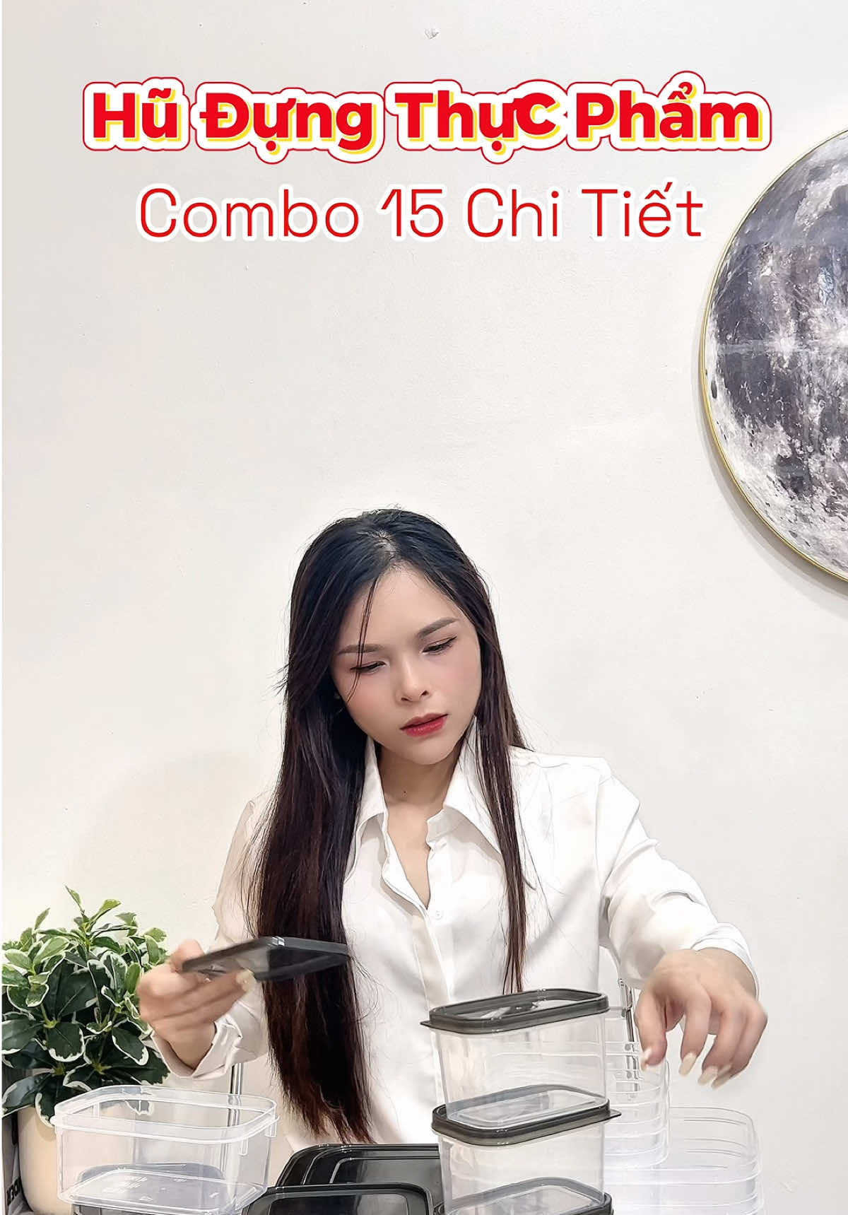 Deli - combo 15 chi tiết hũ đựng thực phẩm cao cấp #heyodaily #review #giadung #khaydungdo #hudungthucpham 