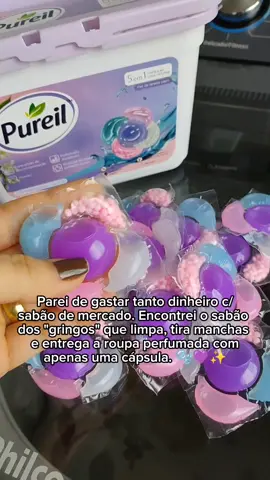 Essa é a cápsula de sabão que vai fazer vc economizar muito na hora da compra do mês de limpeza 🧼 🫧  #sabao #limpeza #roupalavada #lavanderia #maquinadelavar 